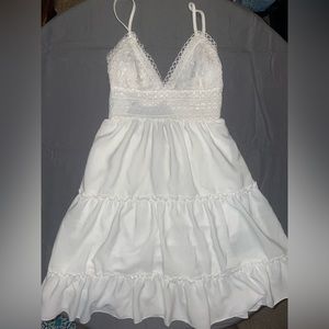 White Lacy Sundress